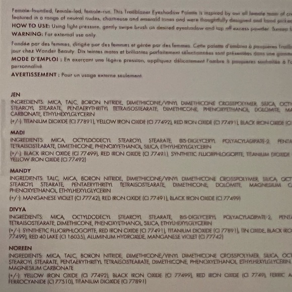 🆕WANDER BEAUTY TRAILBLAZER EYESHADOW PALETTE 🎨🆕 - Picture 9 of 12